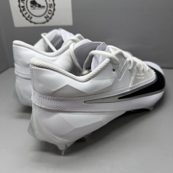 Nike Men Vapor Edge Elite 360 2 White Black Cleats FJ6125-100 Size 10.5 Wide NEW main image 7